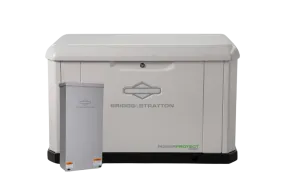 Briggs & Stratton 040782 Power Protect 22kW Standby Generator LP/NG with Dual 200 Amp Automatic Transfer Switch and Symphony Power Management New