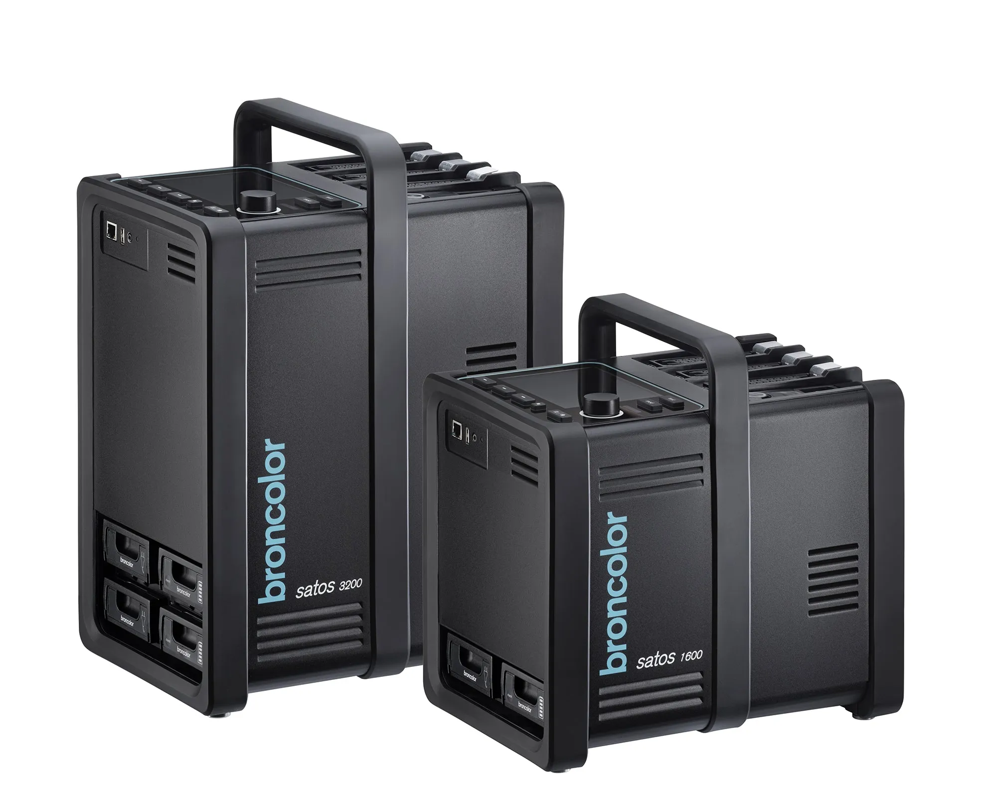 Broncolor Satos 1600J Lighting Kit with Single Power Supply and Battery - Professional Studio Lighting Solution