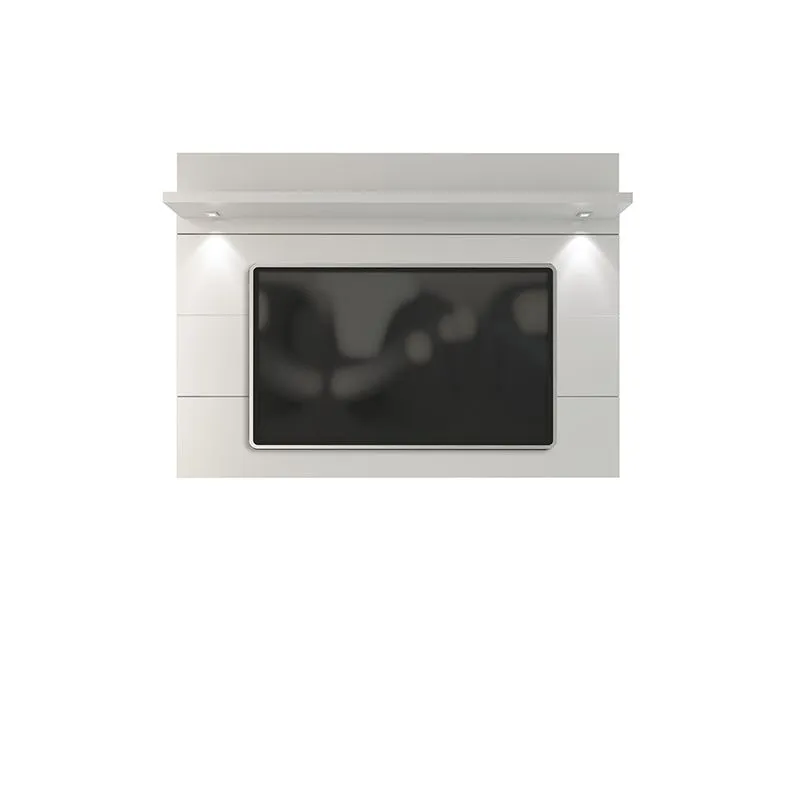Cabrini Floating Wall TV Panel 2.2 in White Gloss