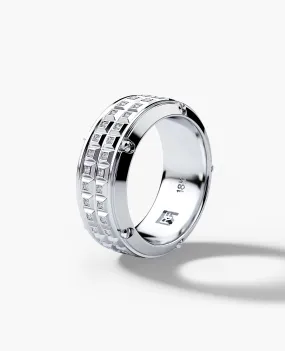 CALHOUN Gold Ring with 0.30ct Diamonds