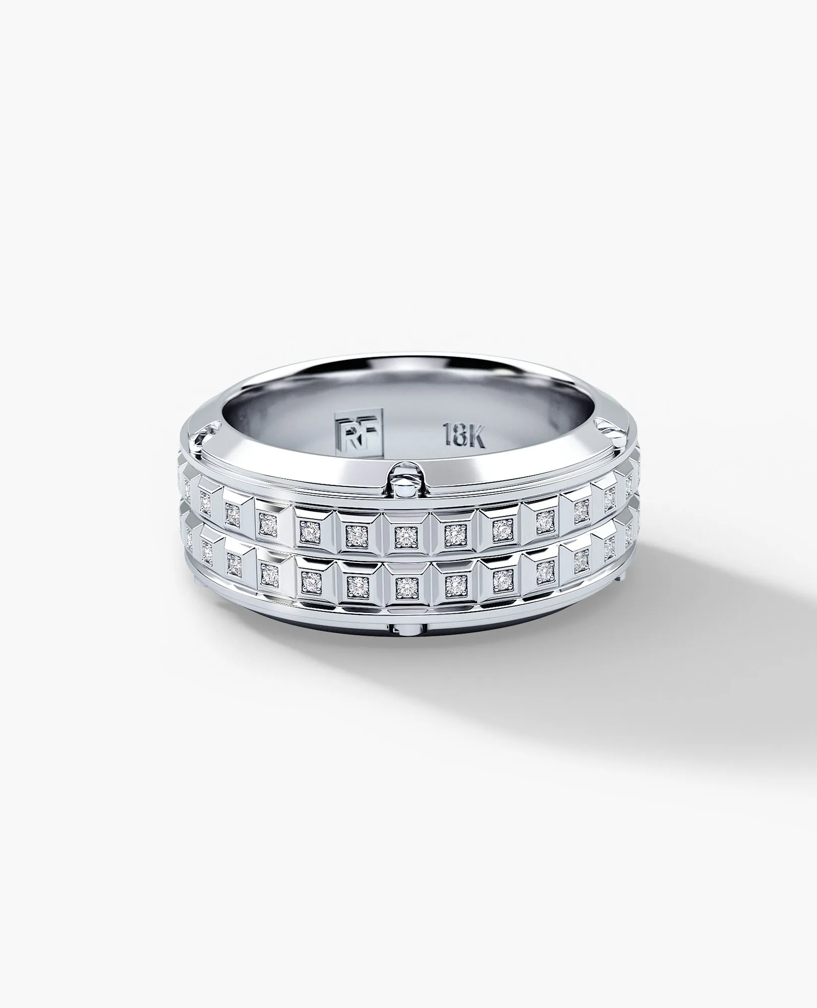 CALHOUN Gold Ring with 0.30ct Diamonds