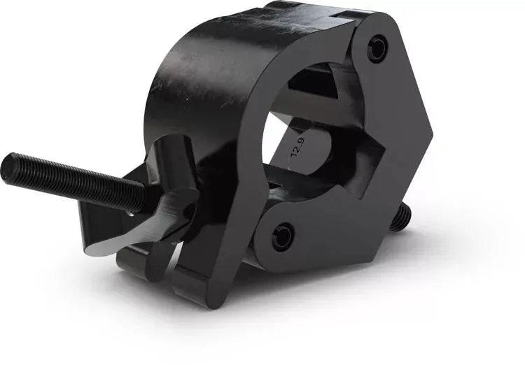 Chauvet Professional CTC-50HC-BLK Full-Size Half Coupler Lighting Clamp (Black) - 2"