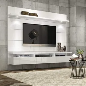 CHIC Designs 71" TV Stand in White Gloss