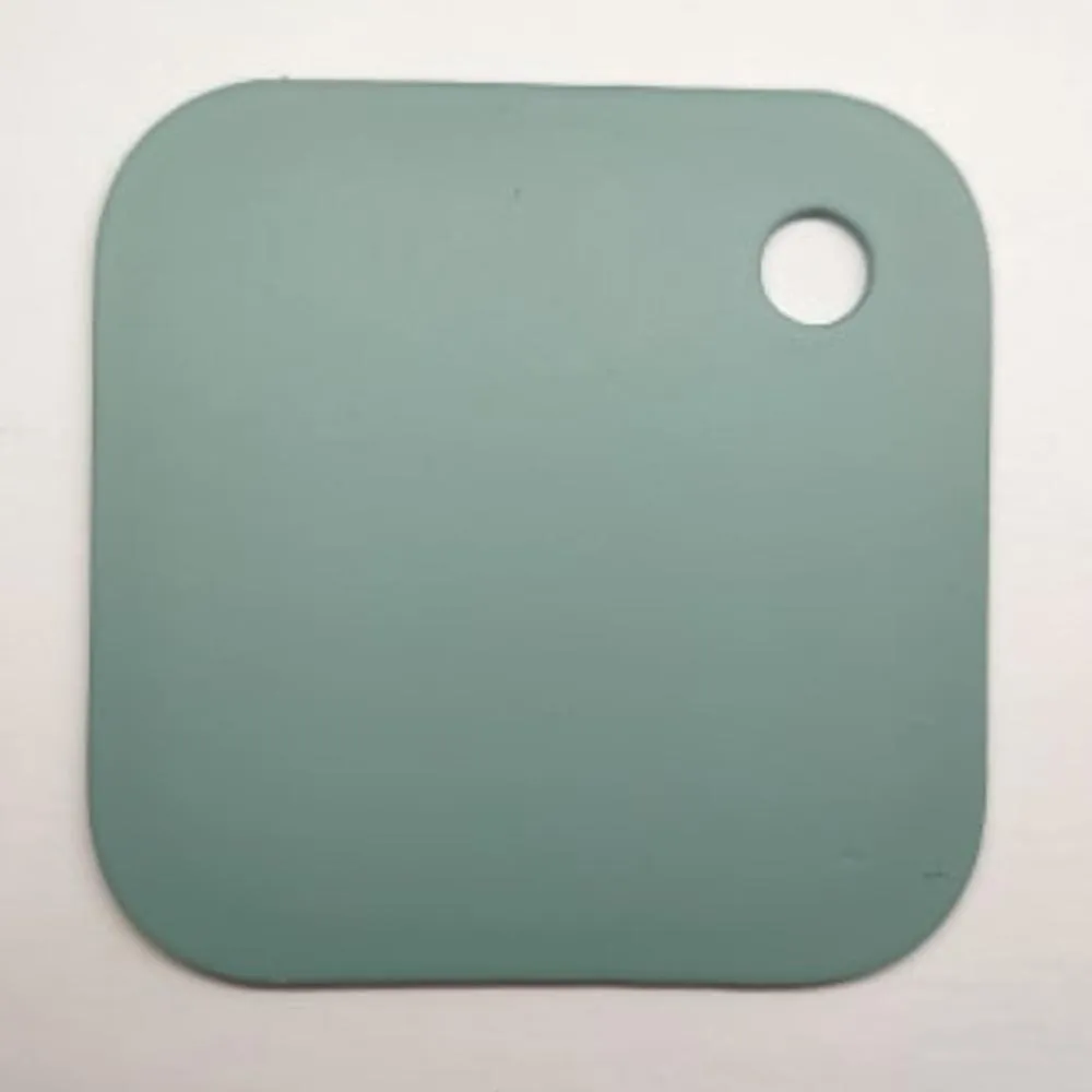 COLOR SAMPLES 2"x2" (cm.5x5): stainless steel plate
