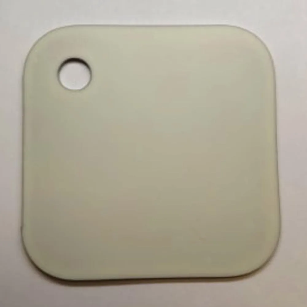 COLOR SAMPLES 2"x2" (cm.5x5): stainless steel plate