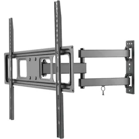 Deltaco Full-motion 3-way Wall Mount Bracket for 37" - 70" TVs - Black | ARM1201