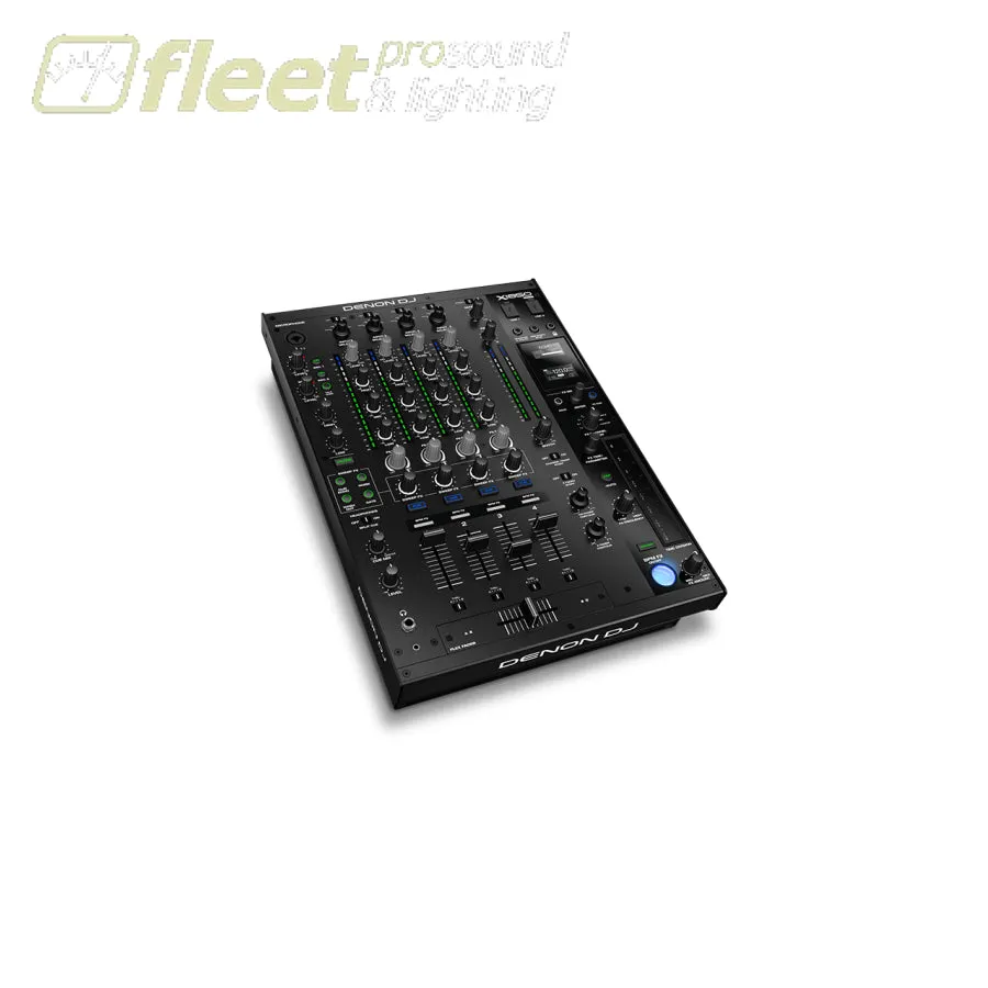 Denon DJ X1850PRIME 4-Channel Digital Mixer with Multi-Assignable Inputs and Pro DJ FX