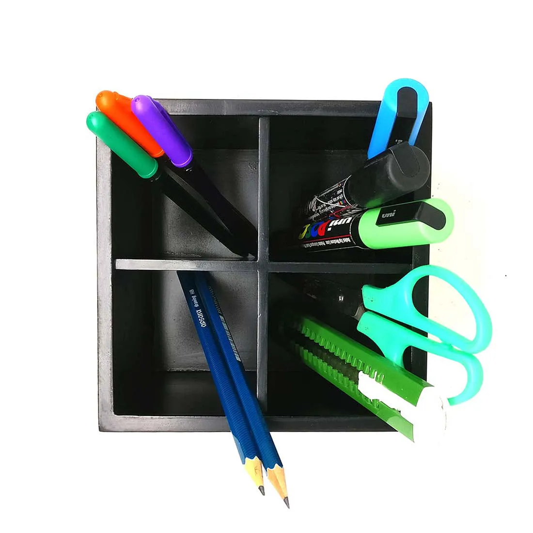 Desk Organizer For Stationery -  Atlas Map