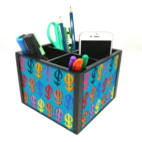 Desk Organizer For Stationery -  Doller Sign