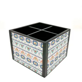 Desk Organizer For Stationery -  Geometric Design