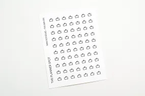 Doodle Planner Stickers - TVs