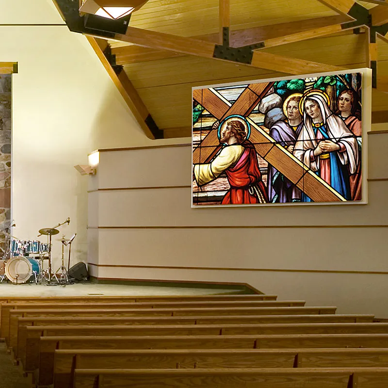 Draper Edgeless Clarion [HDTV 16:9] Fixed Frame Projection Screen 110" (54" x 96") 255046TD