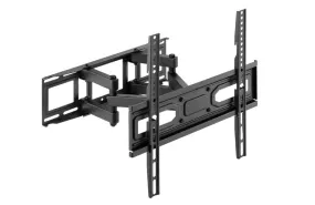 Dual Arm Full Motion LED / Curve TV Wall Mount - SH 370P (Fits Most 32" ~ 70" Screen, Max. VESA: 400X400mm, Capacity 40kg)