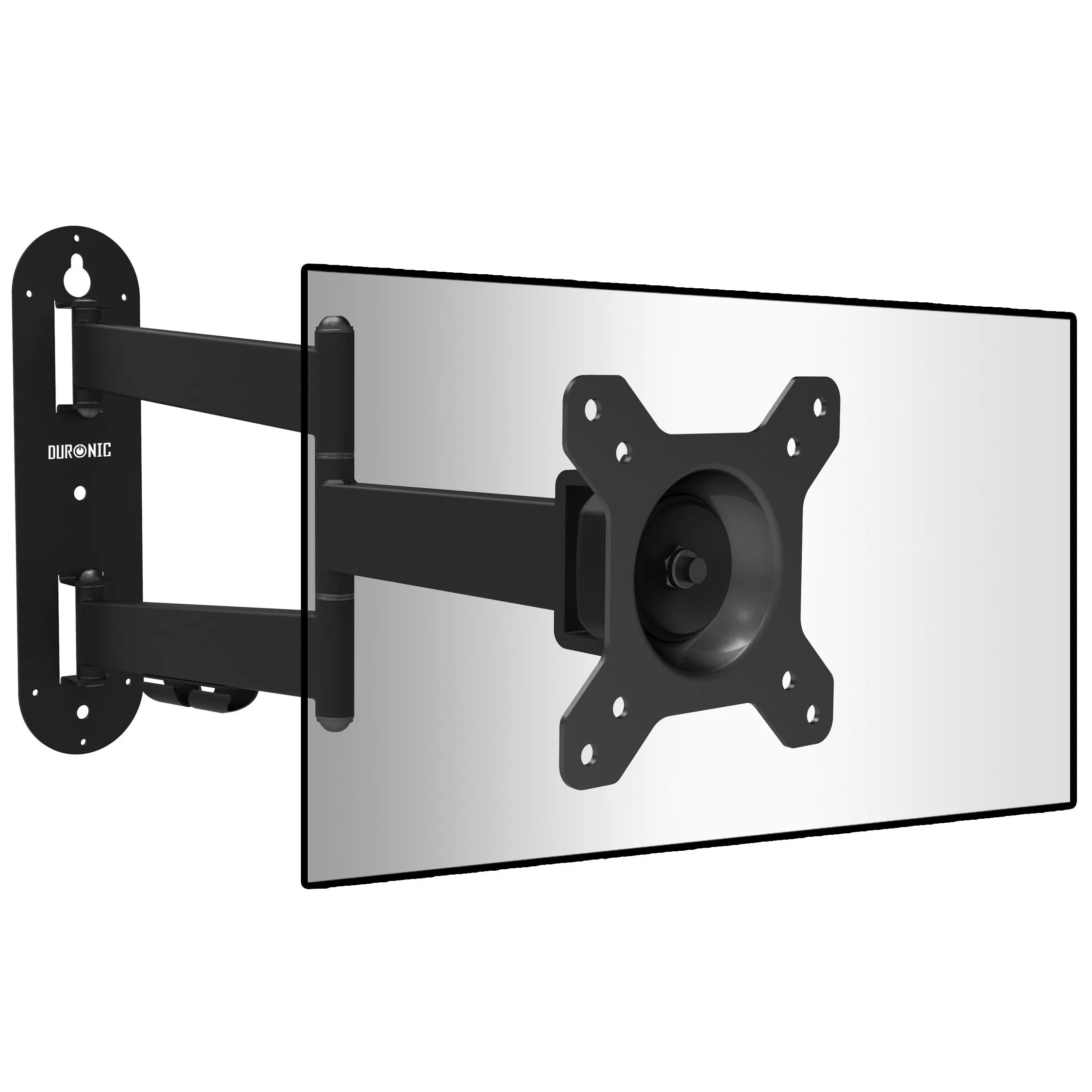 Duronic TVB1125 TV Bracket, Cantilever Wall Mount for 13-30" Television Screen, Tilting Action  15°/-15, Fits up to 600x400mm, For Flat Screen (18kg)