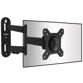 Duronic TVB1125 TV Bracket, Cantilever Wall Mount for 13-30" Television Screen, Tilting Action  15°/-15, Fits up to 600x400mm, For Flat Screen (18kg)