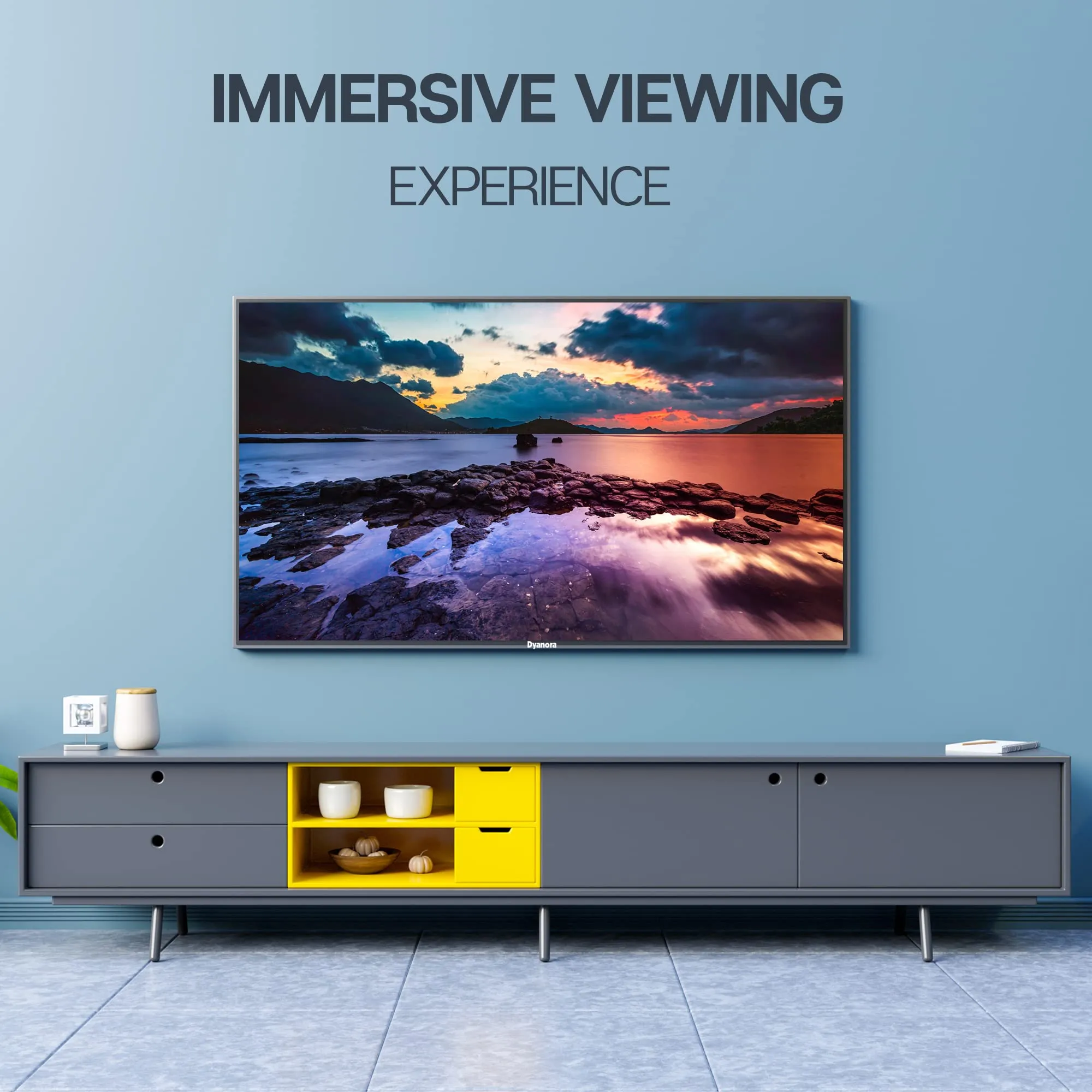 Dyanora 60 cm (24 inch) HD Ready LED TV with Noise Reduction, Cinema Zoom, Powerful Audio Box Speakers (DY-LD24H0N)