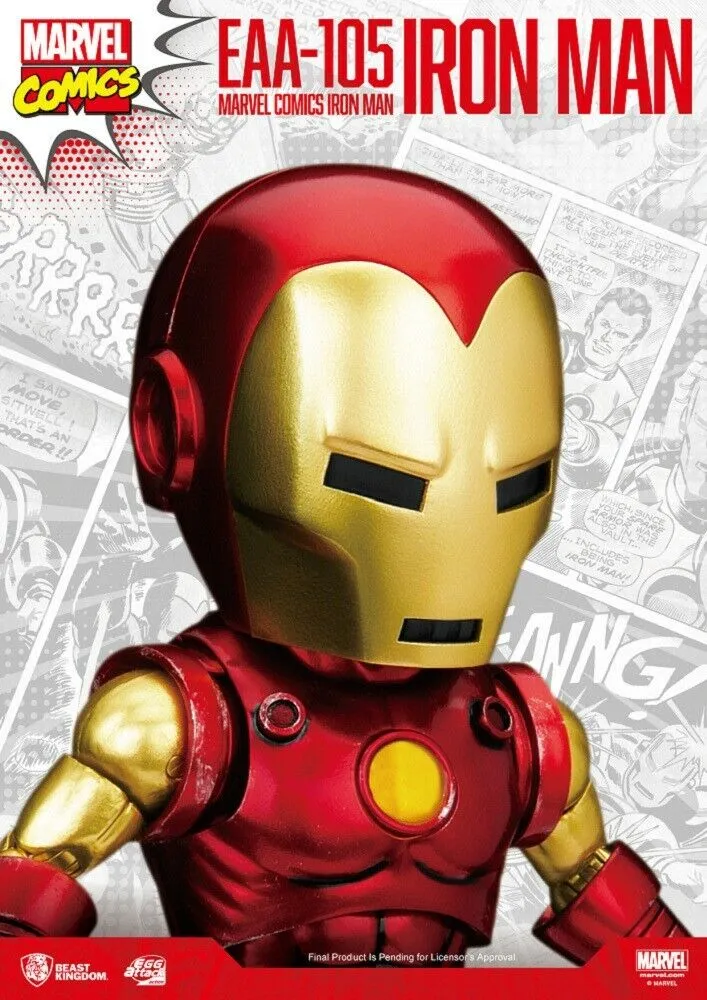 Egg Attack Action Marvel Classic Iron Man EAA-105 Beast Kingdom