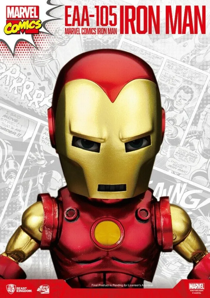 Egg Attack Action Marvel Classic Iron Man EAA-105 Beast Kingdom