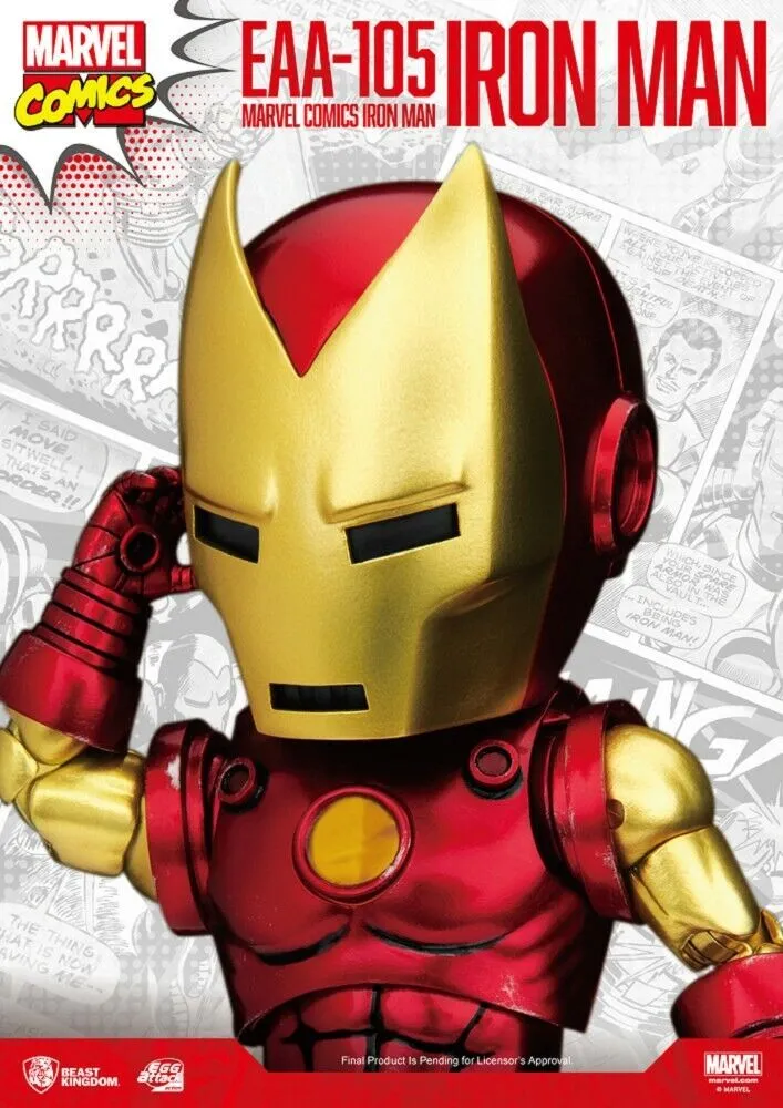 Egg Attack Action Marvel Classic Iron Man EAA-105 Beast Kingdom