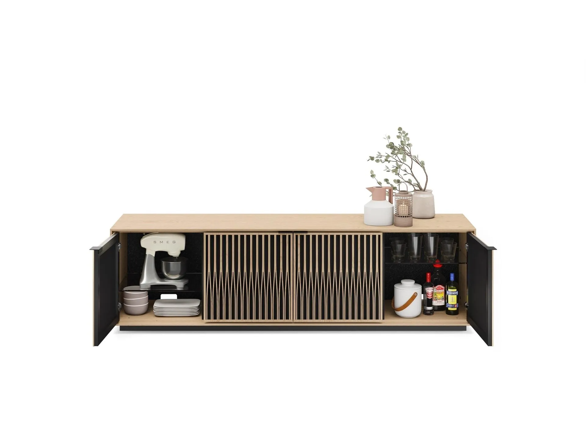 ELEMENTS 8703-Tune Media Cabinet