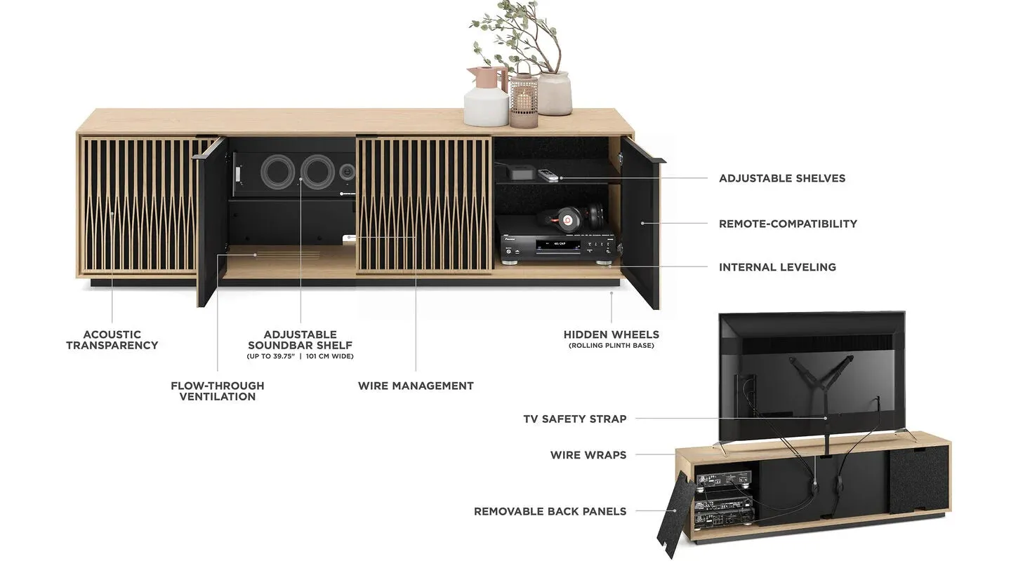 ELEMENTS 8703-Tune Media Cabinet