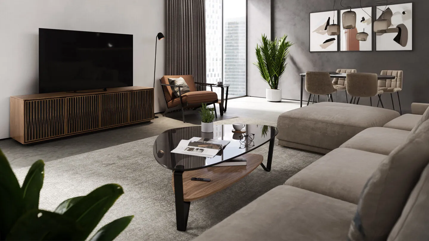 ELEMENTS 8703-Tune Media Cabinet