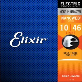 Elixir Nanoweb Light 10-46 Electric Guitar Strings 12052
