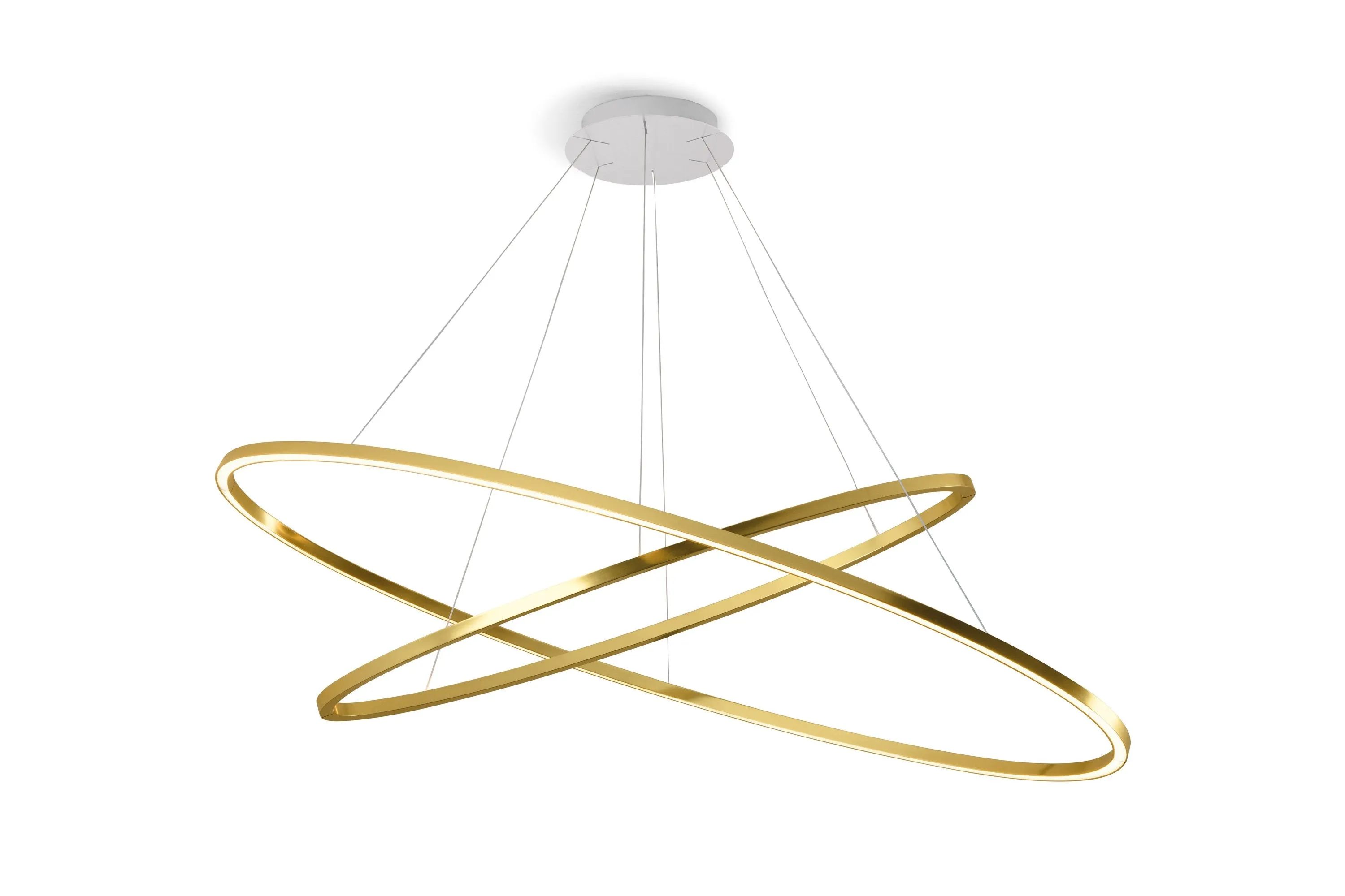 Ellisse Pendant Double
