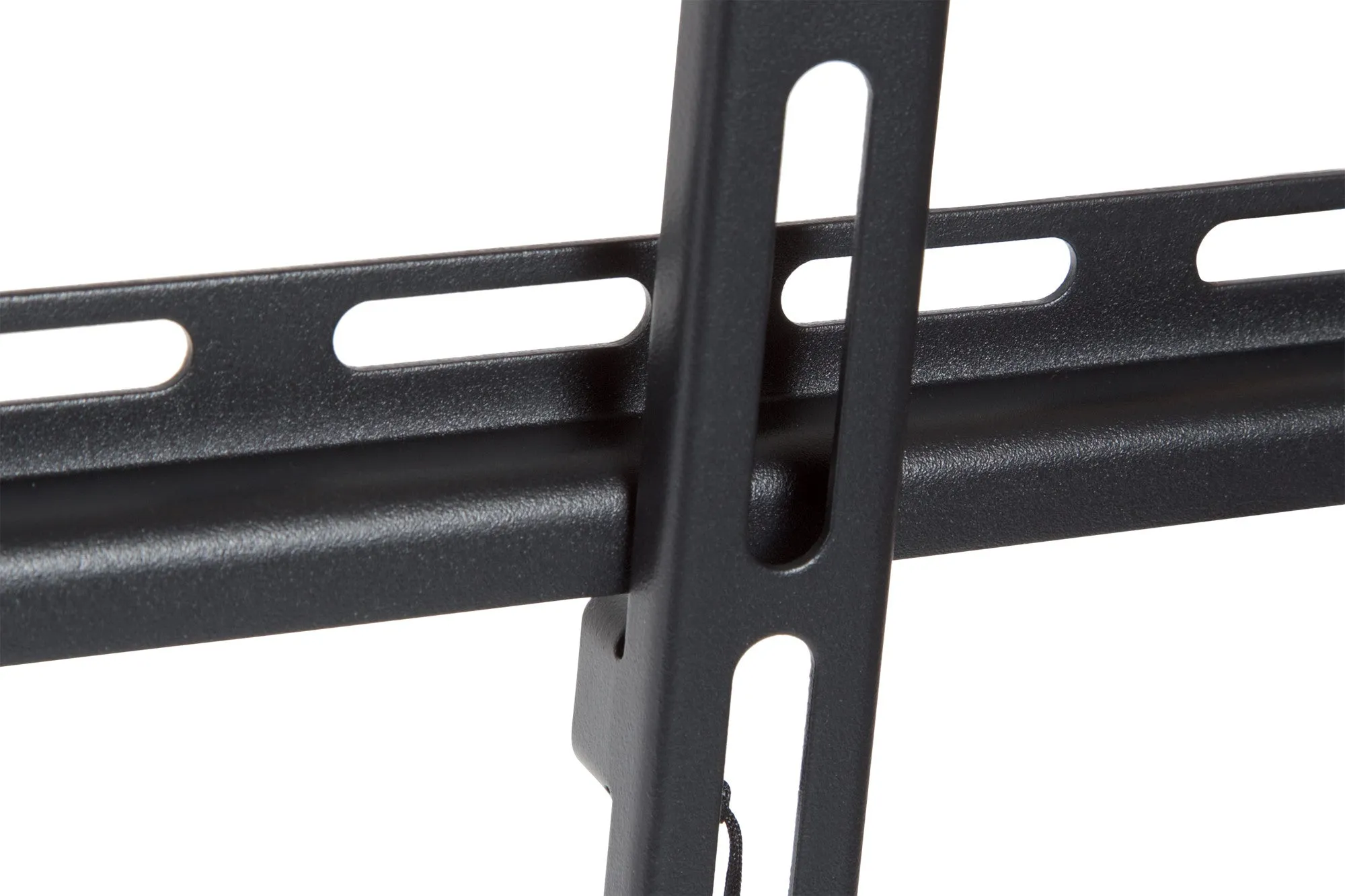 Fixed Flat Wall TV Bracket 37" 40" 43" 46" 50" 55" 60" 65" 70" 75" Tilt 8° VESA Max 600x400 Black