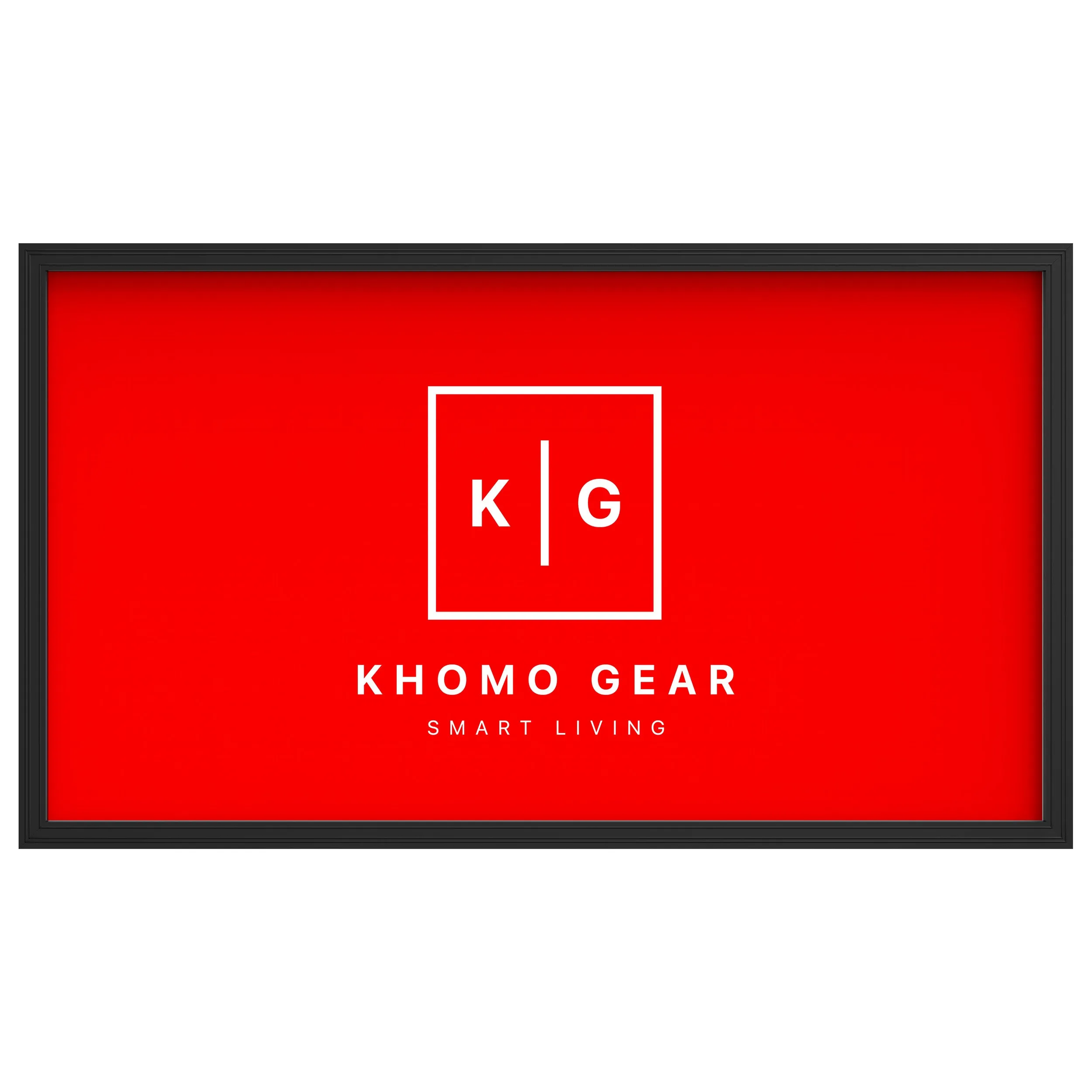 Fixed Frame Projector Screen 100 inch - Hang on Wall - GER-1252