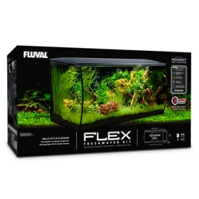 Fluval FLEX Aquarium Kit - Black - 123 L (32.5 US Gal)