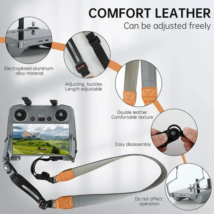 For DJI RC/ RC 2 Drone Remote Control RCSTQ Balance Strap System Lanyard(Gray)