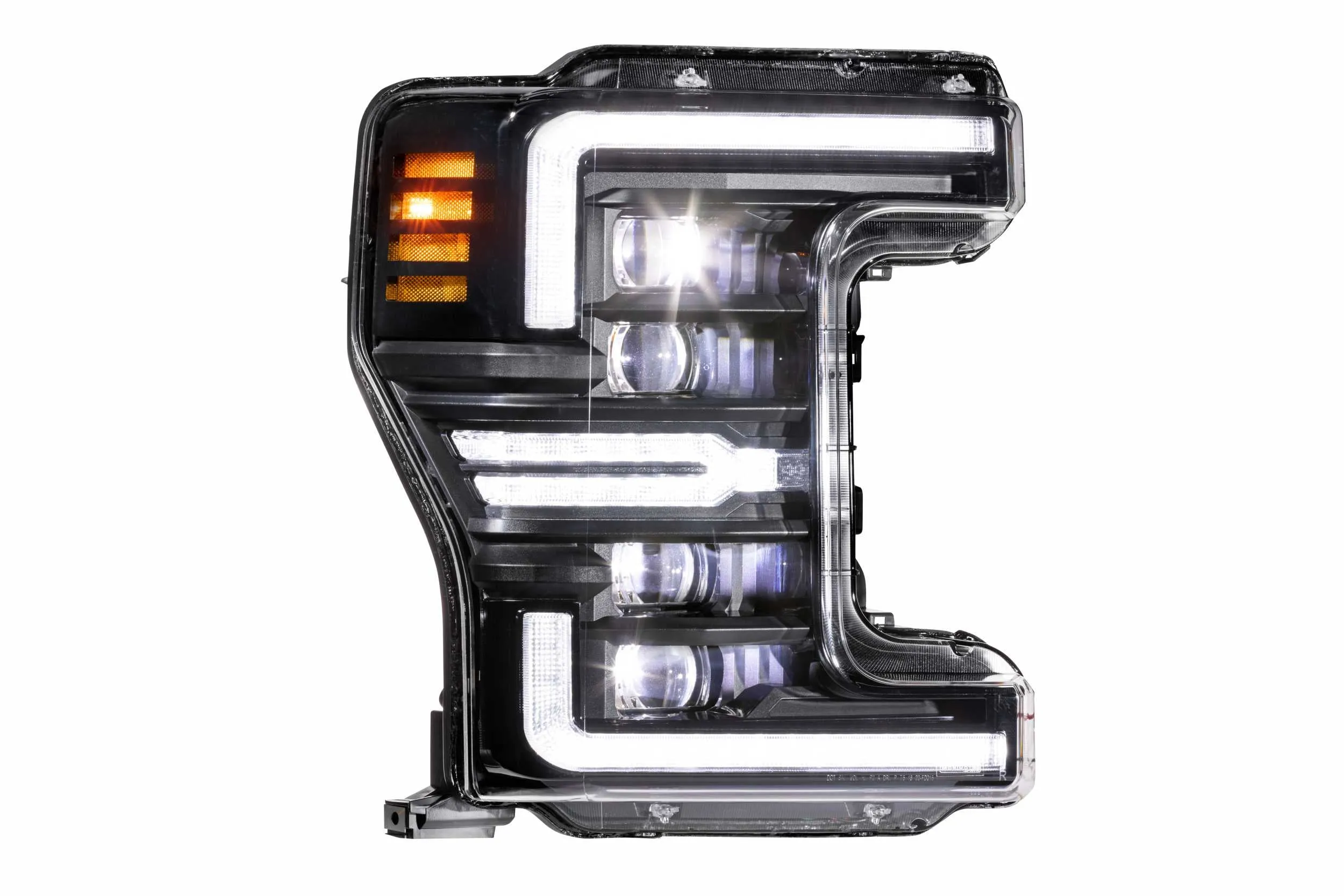 Ford Super Duty (2017-2019): XB LED Headlights (Gen 2) (White DRL)