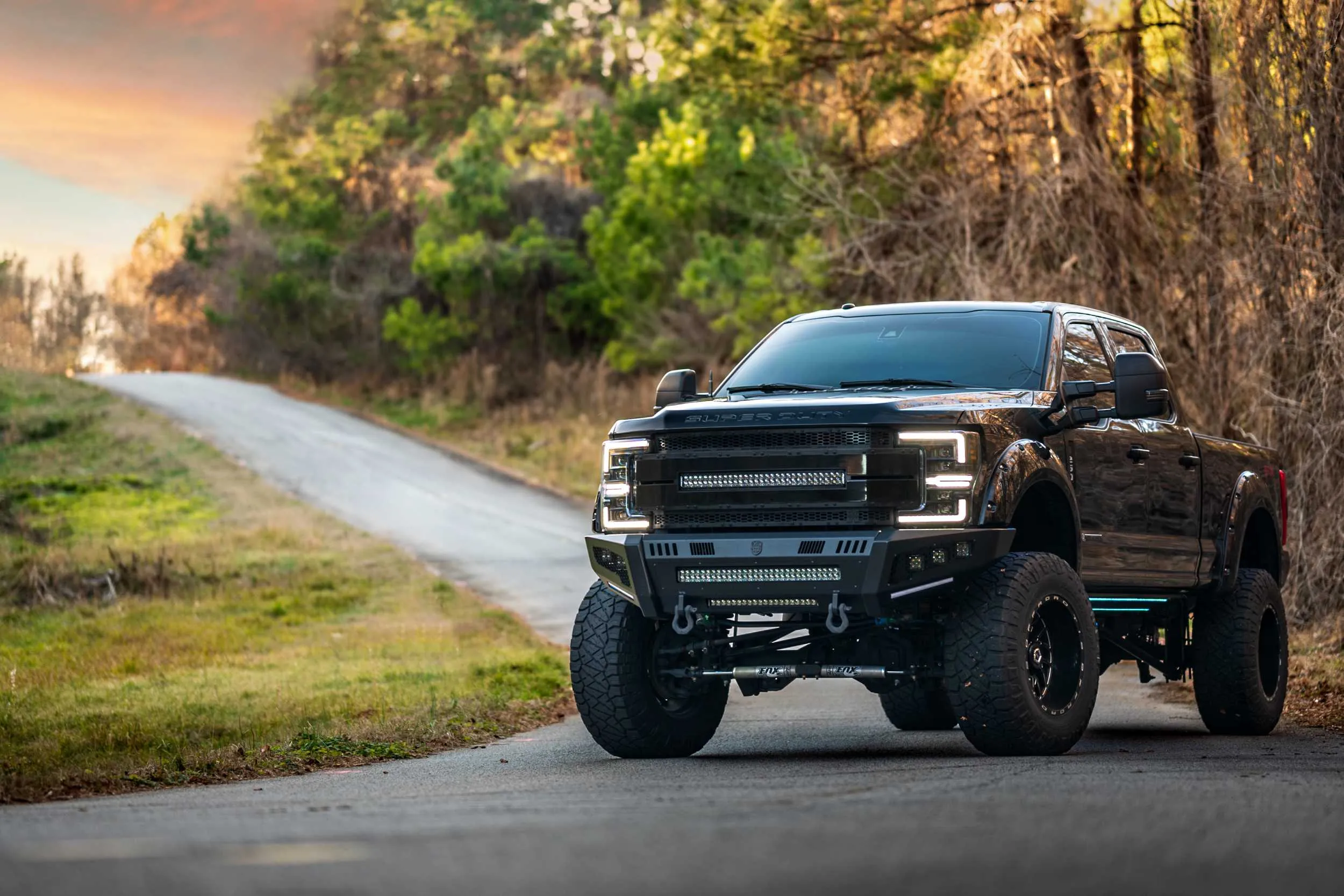 Ford Super Duty (2017-2019): XB LED Headlights (Gen 2) (White DRL)
