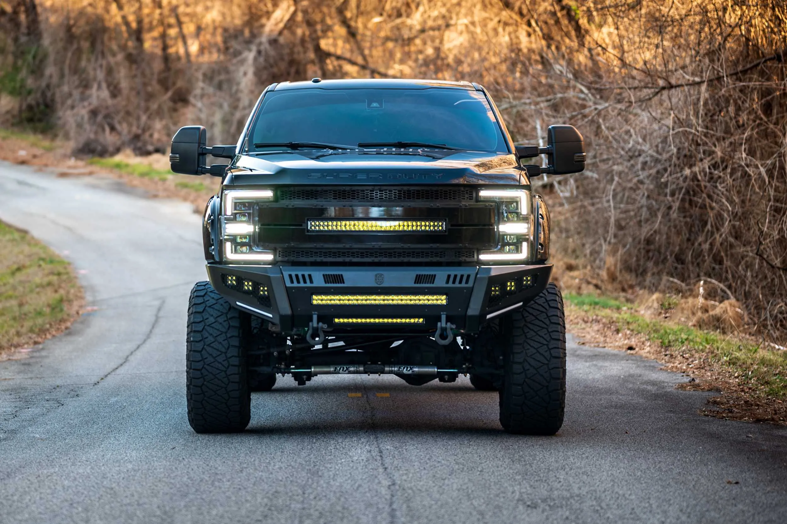 Ford Super Duty (2017-2019): XB LED Headlights (Gen 2) (White DRL)