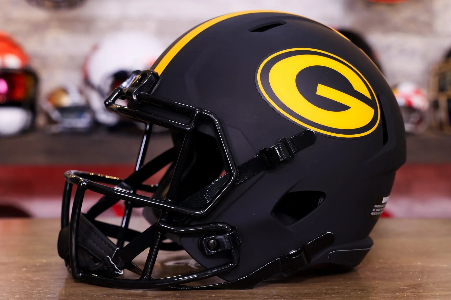 Green Bay Packers Riddell Speed Replica Helmet - Eclipse