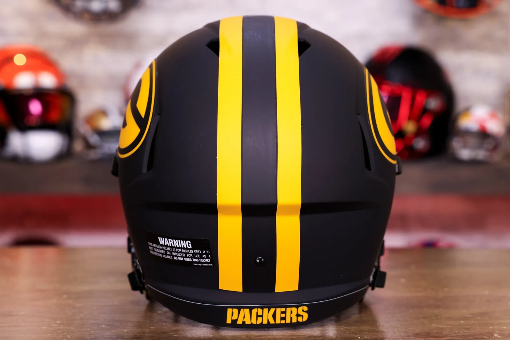 Green Bay Packers Riddell Speed Replica Helmet - Eclipse