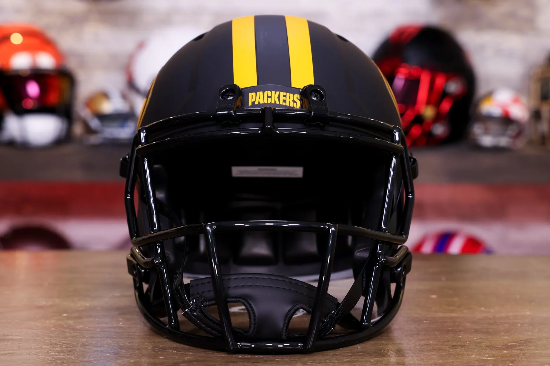 Green Bay Packers Riddell Speed Replica Helmet - Eclipse