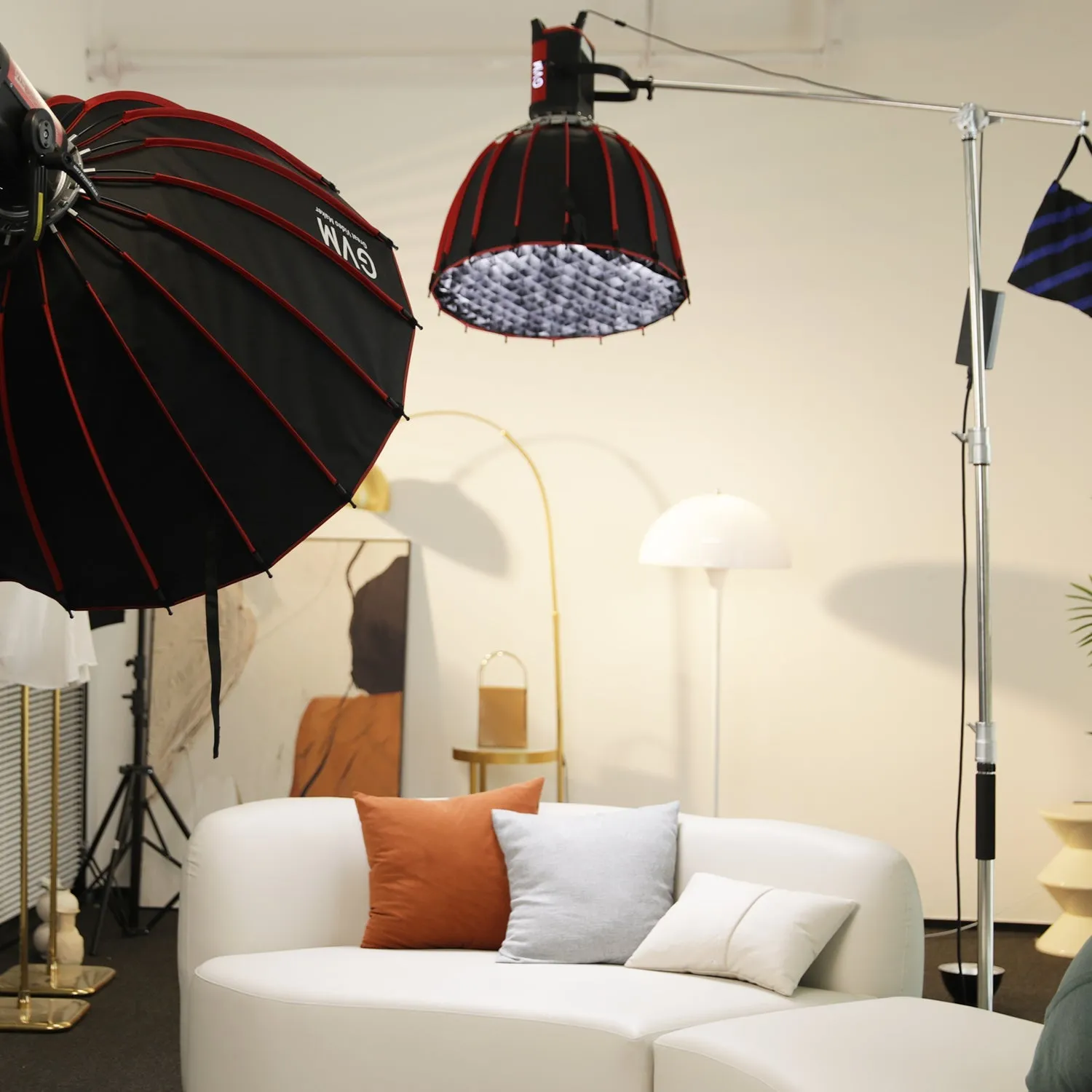 200W Bi-Color Monolight Kit with Softbox - Set of 2 for the GVM PRO-SD200B