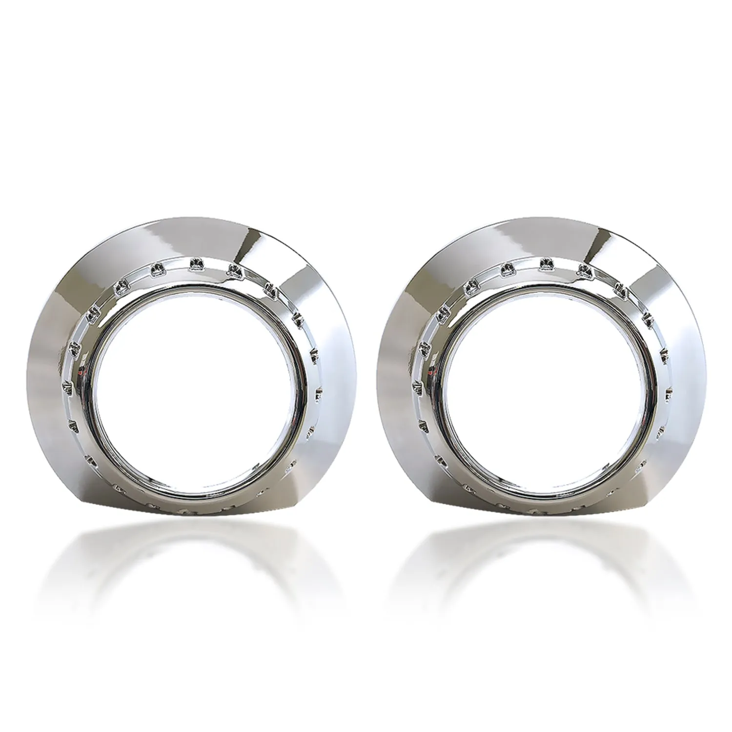 HCX BMW E46 Projector Bezel Shrouds | Pack of 2