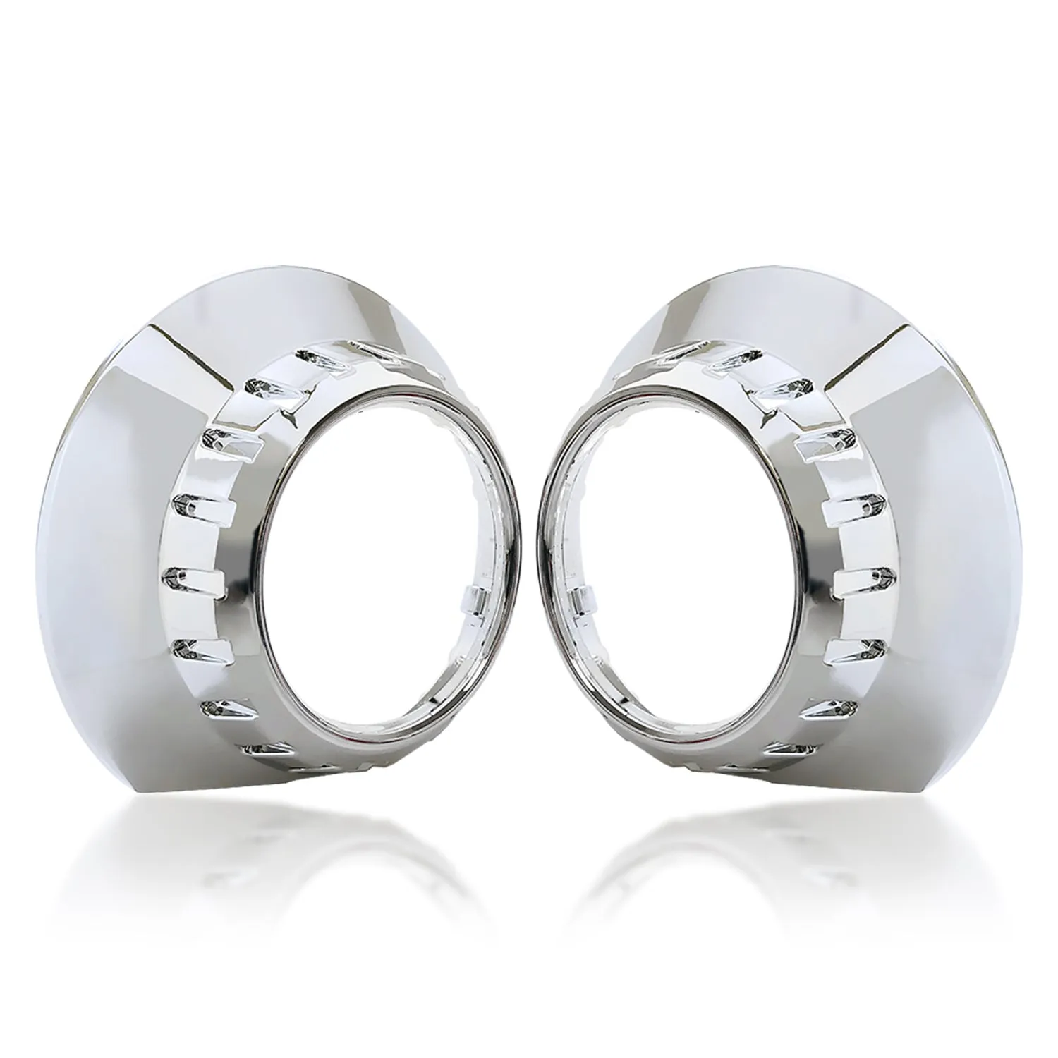 HCX BMW E46 Projector Bezel Shrouds | Pack of 2