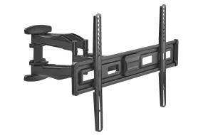 Heavy Duty Swing Arm TV Wall Mount Bracket for 37 to 75 - VESA Max 600x400 - Black