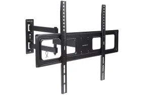 Heavy Duty Swing Arm TV Wall Bracket 37" 40" 42" 43" 46" 50" 55" 60" 65" 70" VESA Max 600X400 Black