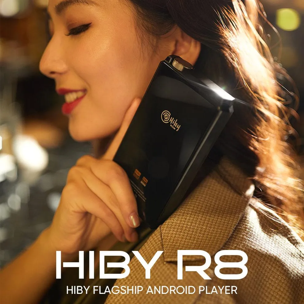 Sure! Heres an optimized version of the product title with descriptive modifiers:

HiBy R8 Premium High-Resolution 4G Portable Music Player