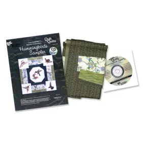 Hummingbirds Sampler Quik Quilt Kit by Vermillion