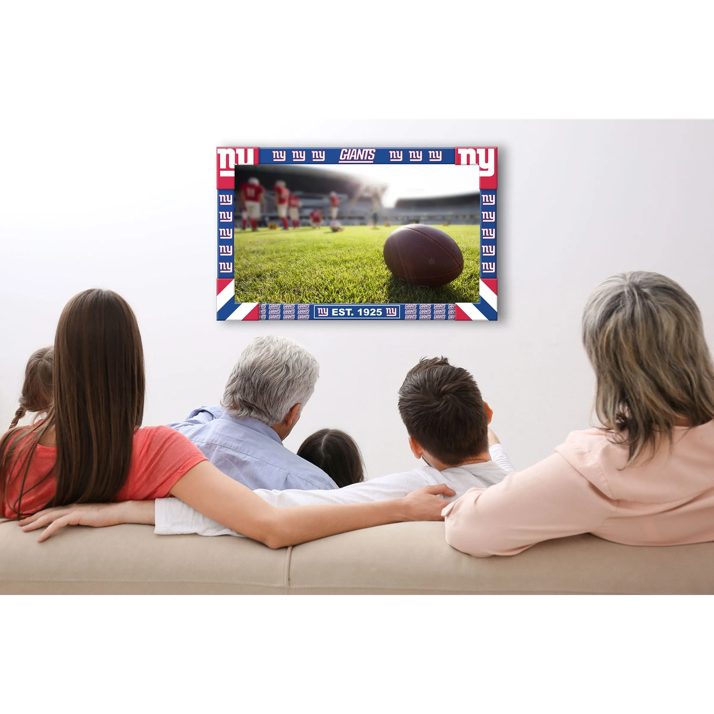 Imperial New York Giants Big Game TV Frame