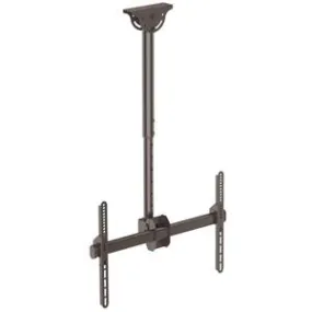 IN STOCK! StarTech.com Ceiling TV Mount - 1.8' to 3' Short Pole - 32 to 75" TVs with a weight capacity of up to 110 lb. FPCEILPTBSP