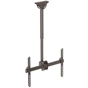 IN STOCK! StarTech.com Ceiling TV Mount - 1.8' to 3' Short Pole - 32 to 75" TVs with a weight capacity of up to 110 lb. FPCEILPTBSP