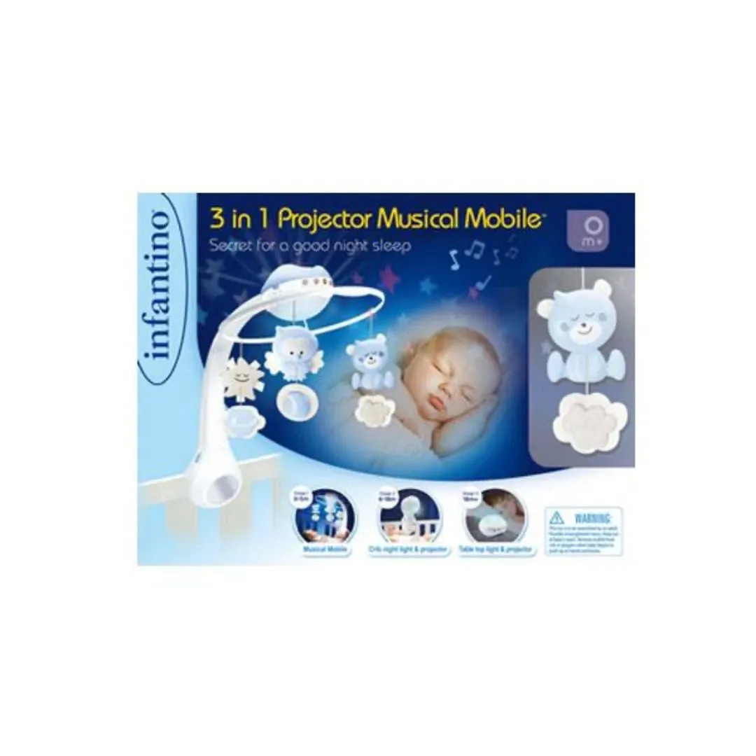 Infantino 3In1 Projector Musical Mobile (0m )
