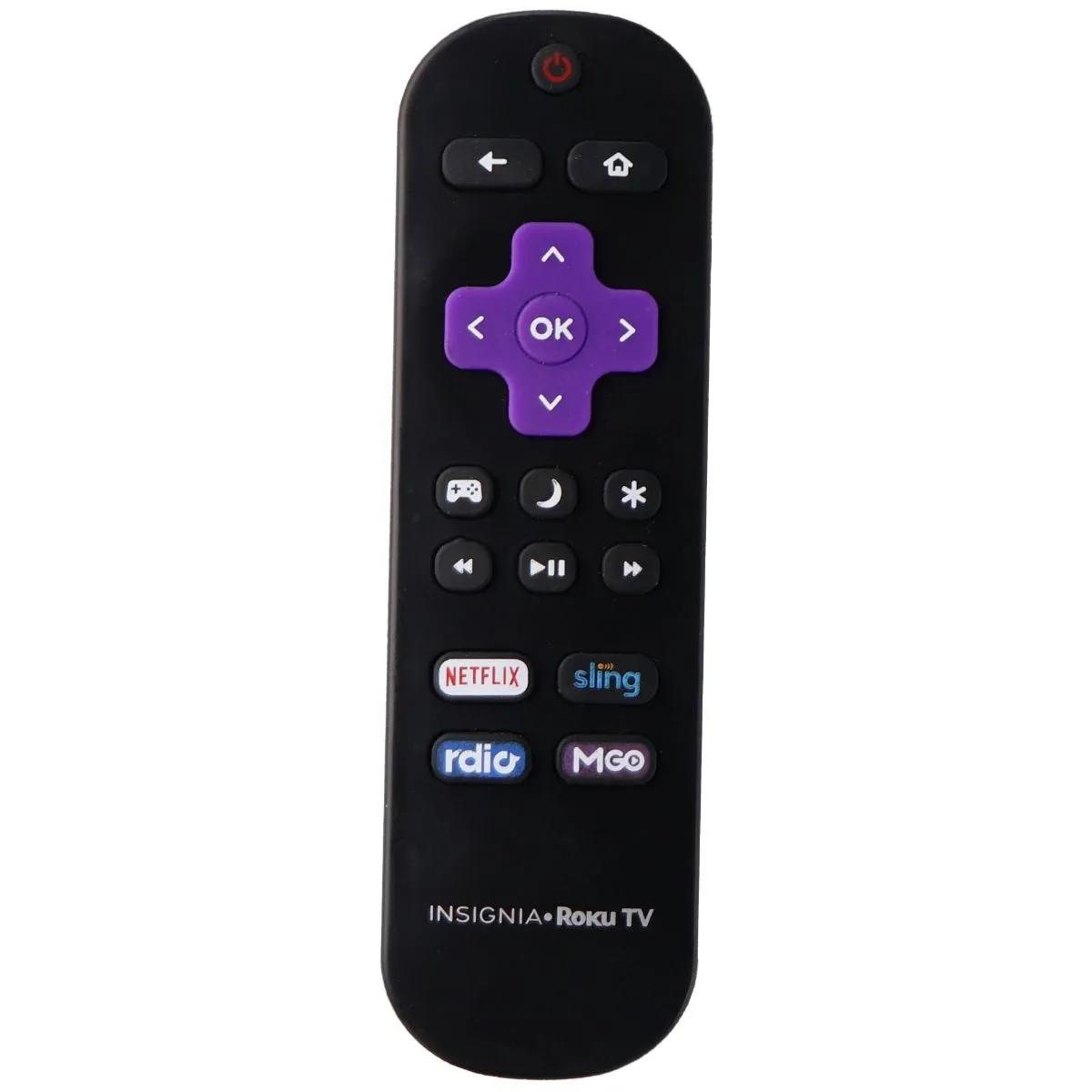 Insignia Remote Control (NS-RCRUC-16) for Select Insignia TVs - Black